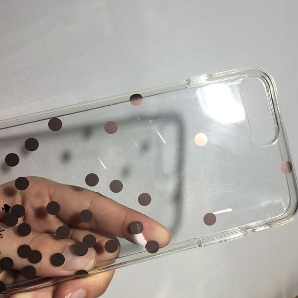 Kate Spade Confetti Silver/Gold Case iPhone 7+ (H) - Picture 6 of 6